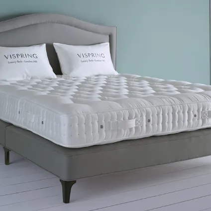 Letto con testiera Artemis di Vispring