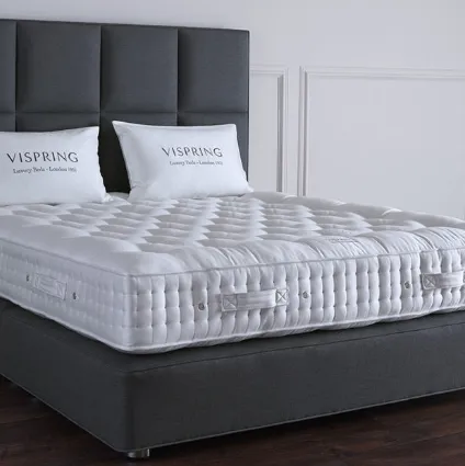 Letto con testiera Atlas di Vispring