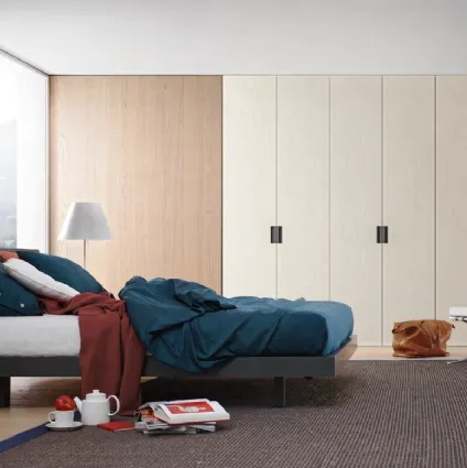 Letto in legno con testiera Brio di Sangiacomo