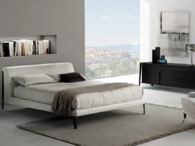 Letto con testiera Diamante di Natuzzi