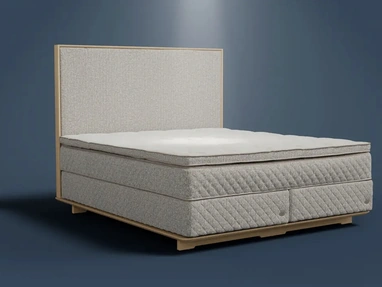 Letto in tessuto imbottito Essence di Duxiana