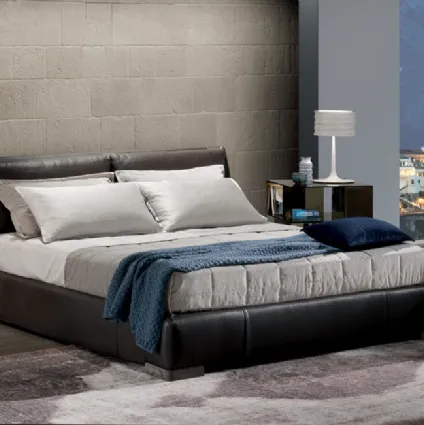 Letto con testiera Fenice di Natuzzi