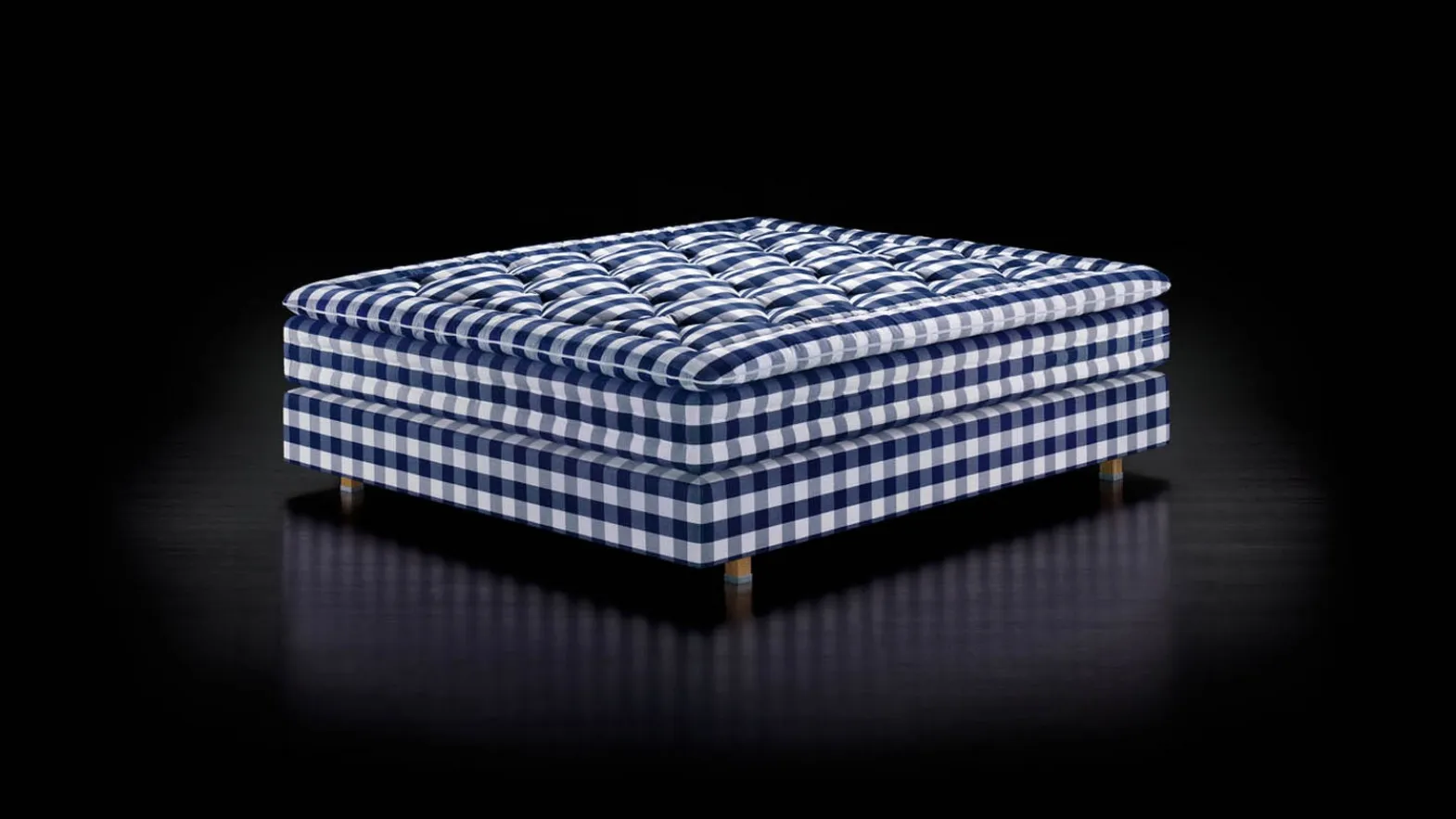Letto sommier in tessuto Eala di Hastens