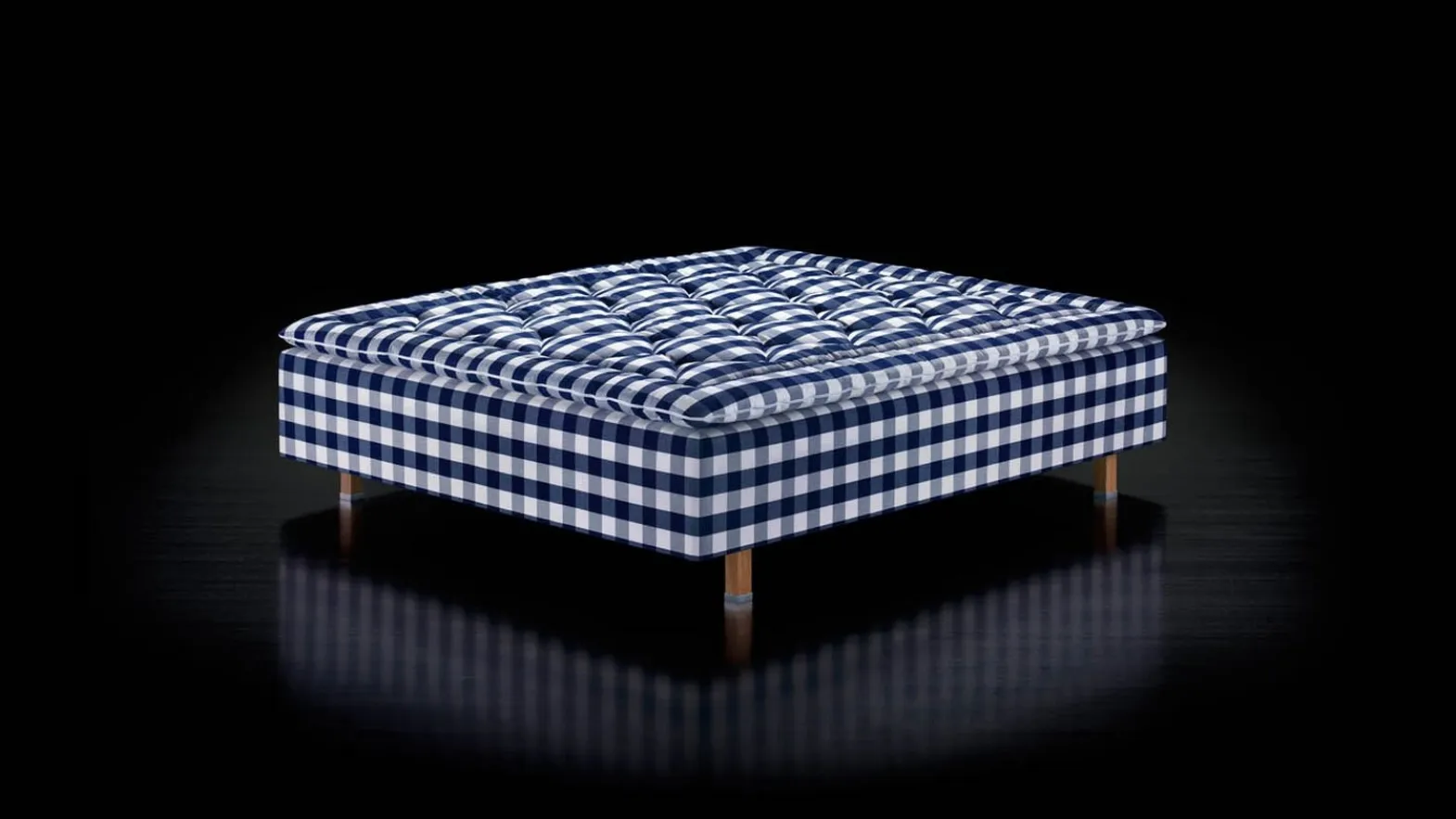 Letto sommier in tessuto Superia di Hastens