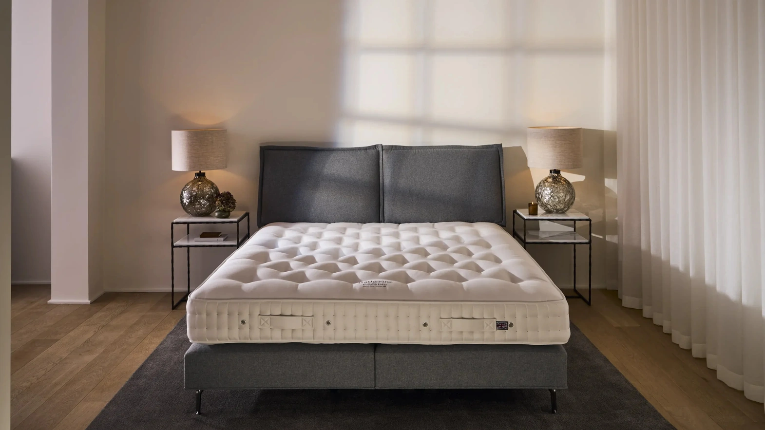 Letto in tessuto Katherine di Vispring