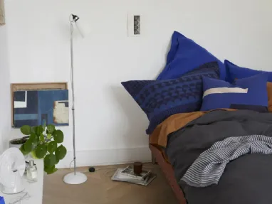 Letto matrimoniale in tessuto No 1 Next Level Comfort di J-Marshall