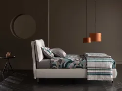 Letto singolo con box contenitore Soul Young Nisida di Altrenotti