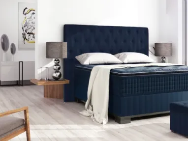 Letto Sissi blu di Pauly Beds