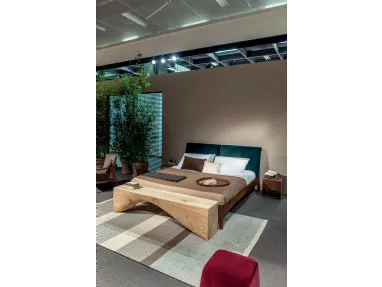 Letto Sleepy con testata imbottita di Riva1920