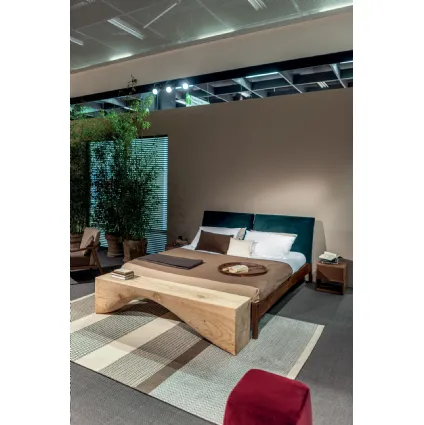 Letto Sleepy con testata imbottita di Riva1920