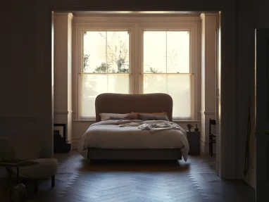 Letto con testiera Lennox di Vispring