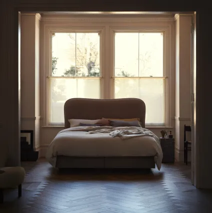 Letto con testiera Lennox di Vispring