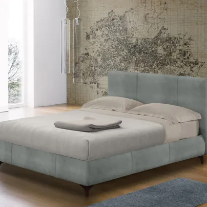 Letto in tessuto imbottito Urban Maxter Due di Altrenotti