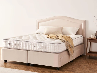 Letto in pelle Artemis di Vispring