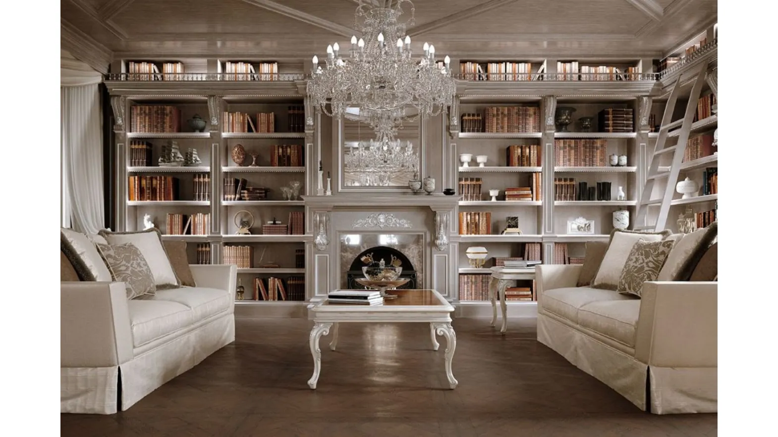 Libreria Boiserie Bastia Heritage di Arte Brotto