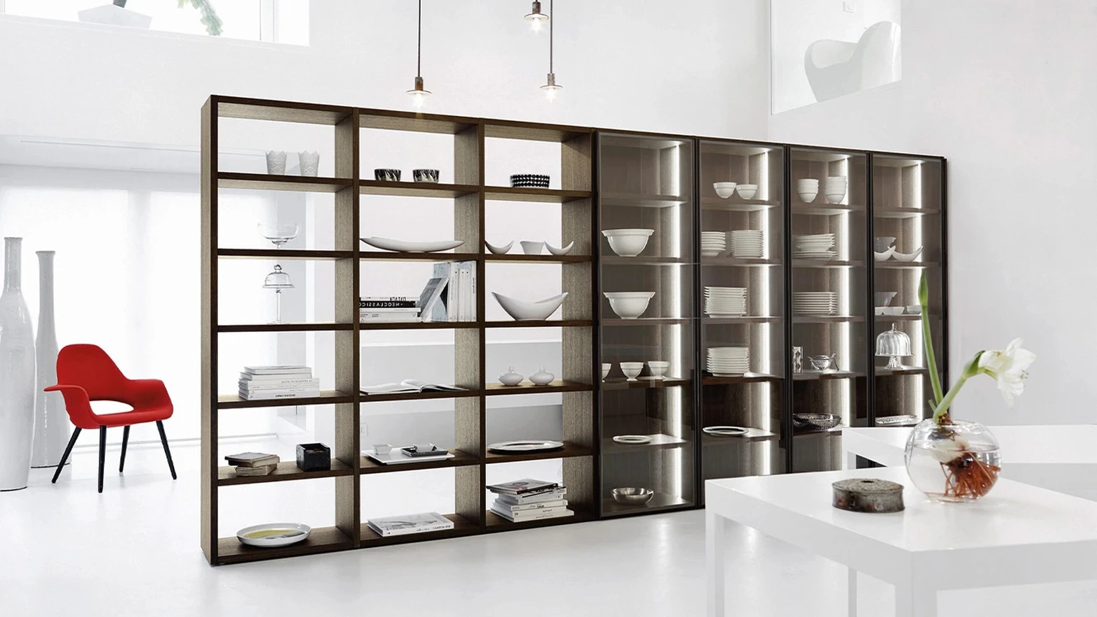 Libreria Modo Comp M6C92 di Sangiacomo