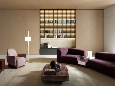 Libreria a muro 505 UP SYSTEM 03 di Molteni & C