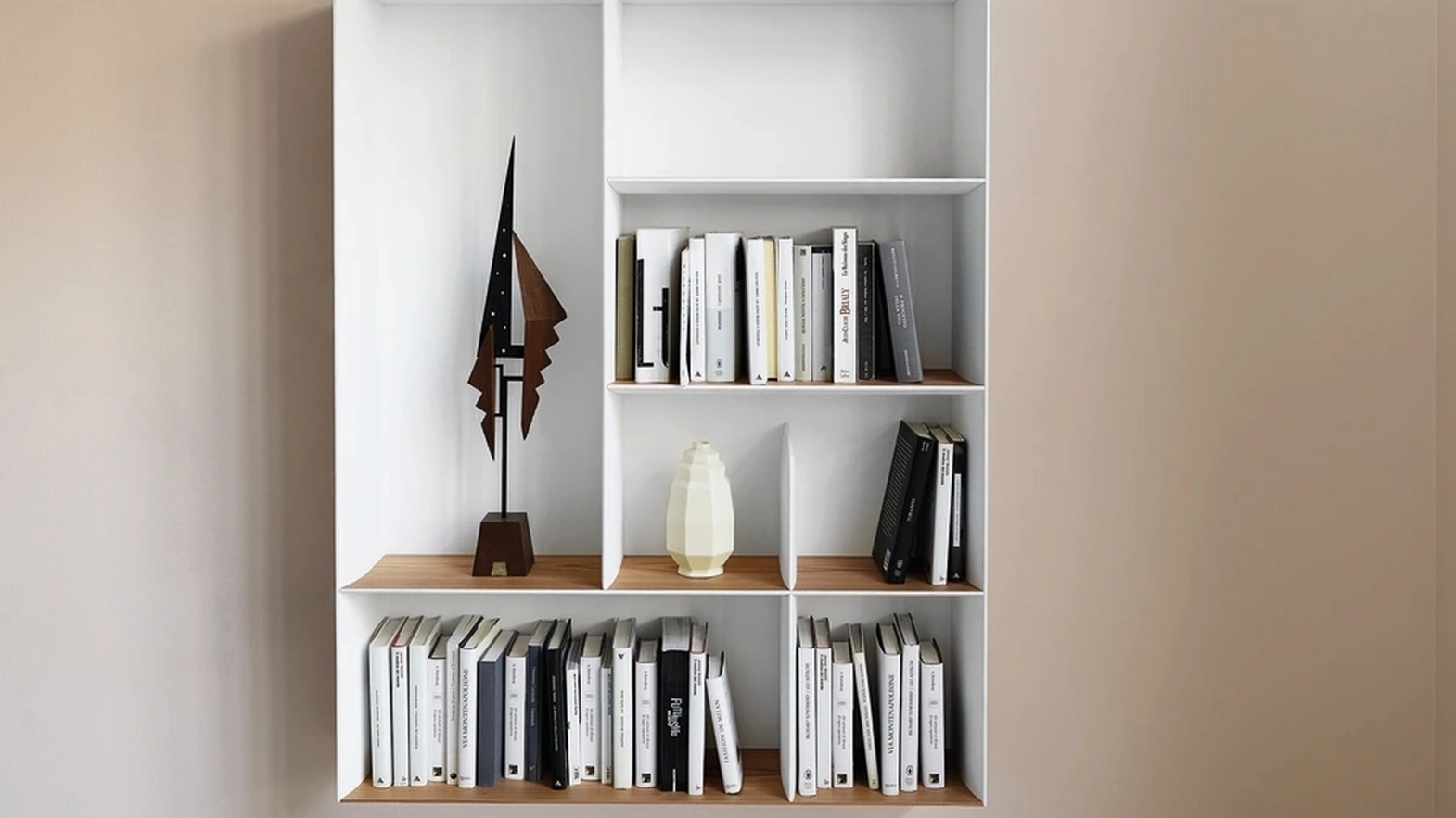 Libreria sospesa D-357-2 di Molteni & C