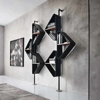 Libreria a muro di design Spinnaker di Cattelan Italia