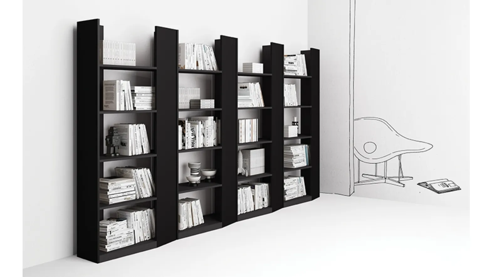 Libreria Vertigo Minotti Italia