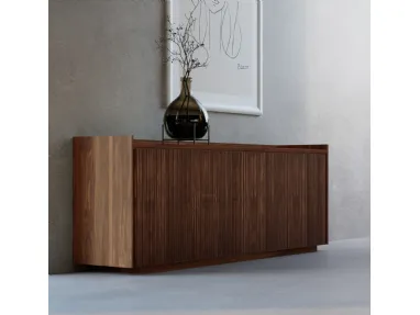 Madia Revo Sideboard in legno massello e listellare di Riva1920