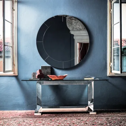 Consolle di design in vetro Monaco di Cattelan Italia