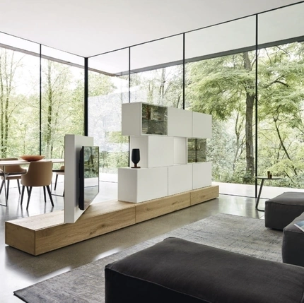 Mobile Porta Tv Tv Units Roto Lampo di Sangiacomo