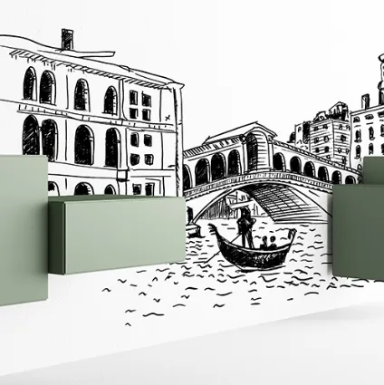 Mobile sospeso Little Italy Mini di Minotti Italia