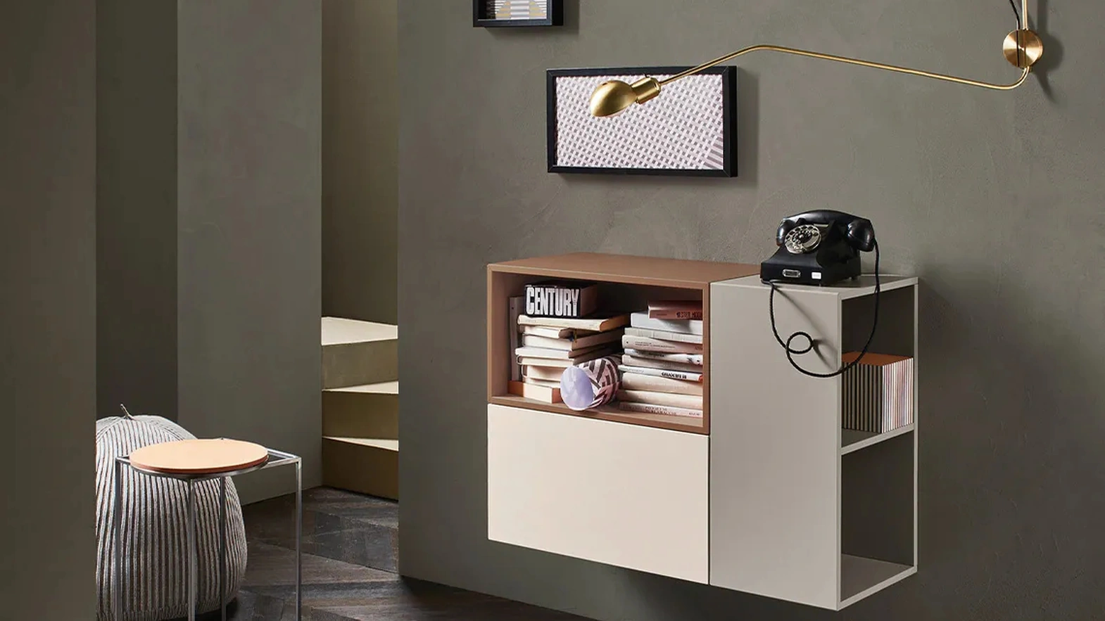 Mobile sospeso Open 01 di Sangiacomo