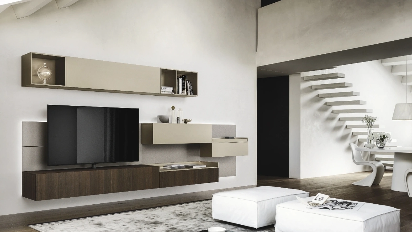 Parete Attrezzata Lampo 016 di Sangiacomo