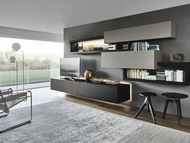 Parete Attrezzata Lampo 046 di Sangiacomo