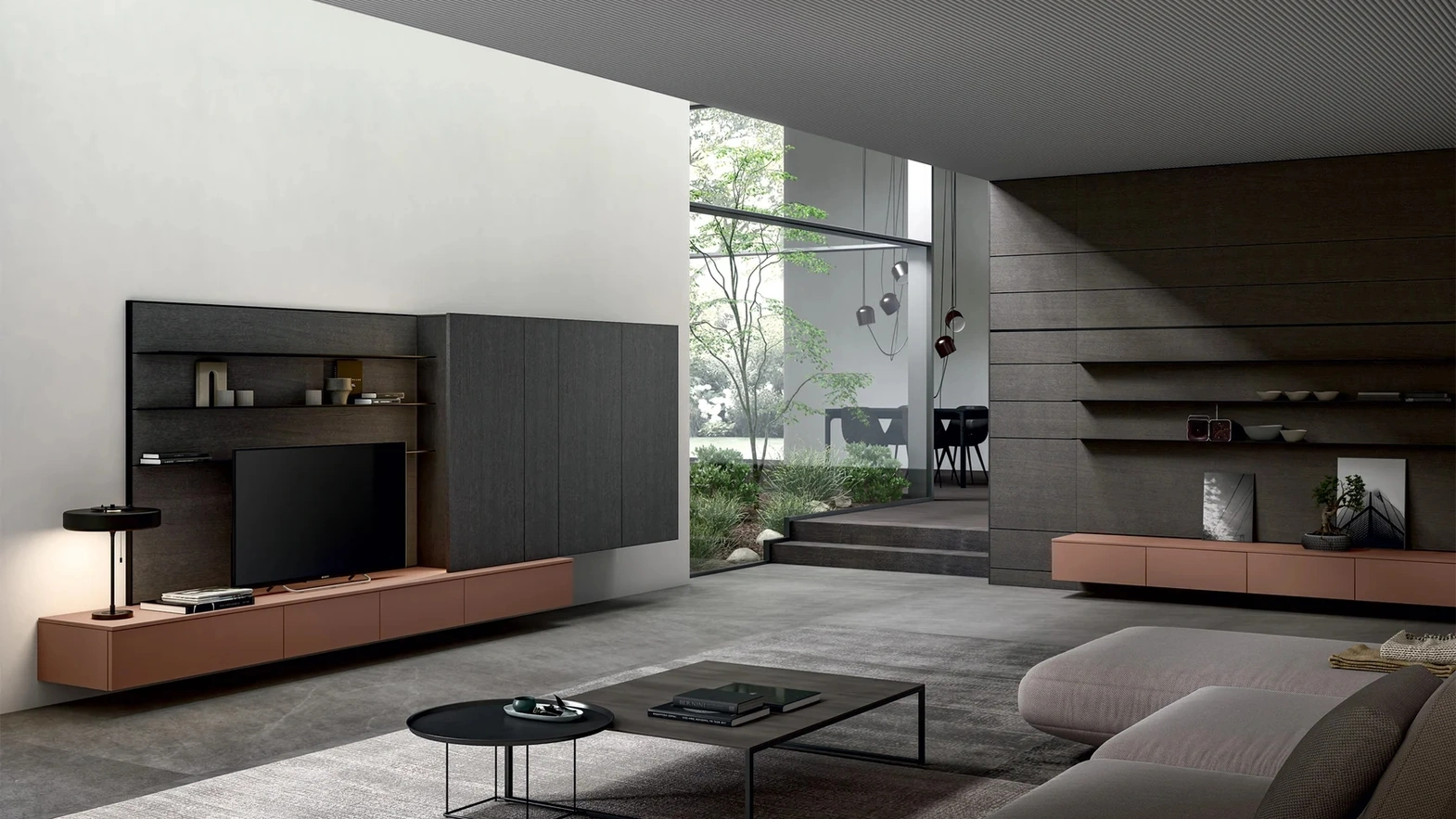 Parete Attrezzata Living Asia di Arredo3