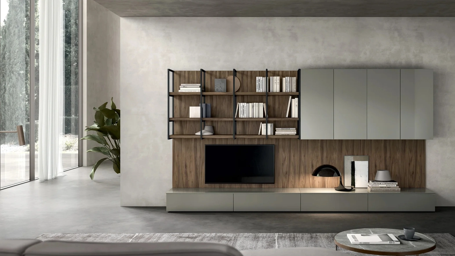 Parete Attrezzata Living Time di Arredo3