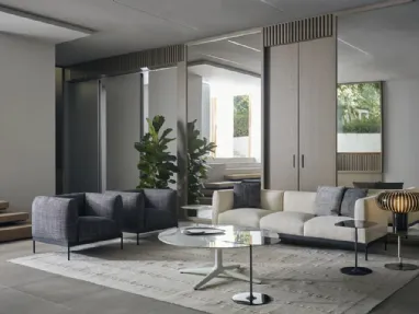 Poltrona in tessuto imbottito Asia di Kartell