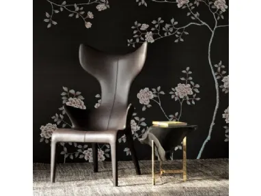 Poltrona in pelle Lou Read di Driade