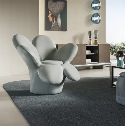Poltrona di design Fiore di Natuzzi