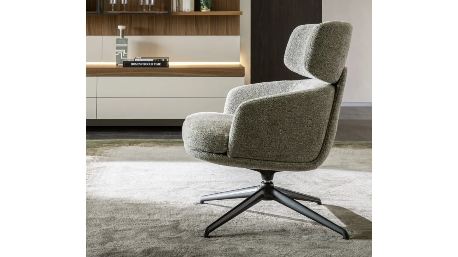 Poltrona di design Piccadilly Molteni & C