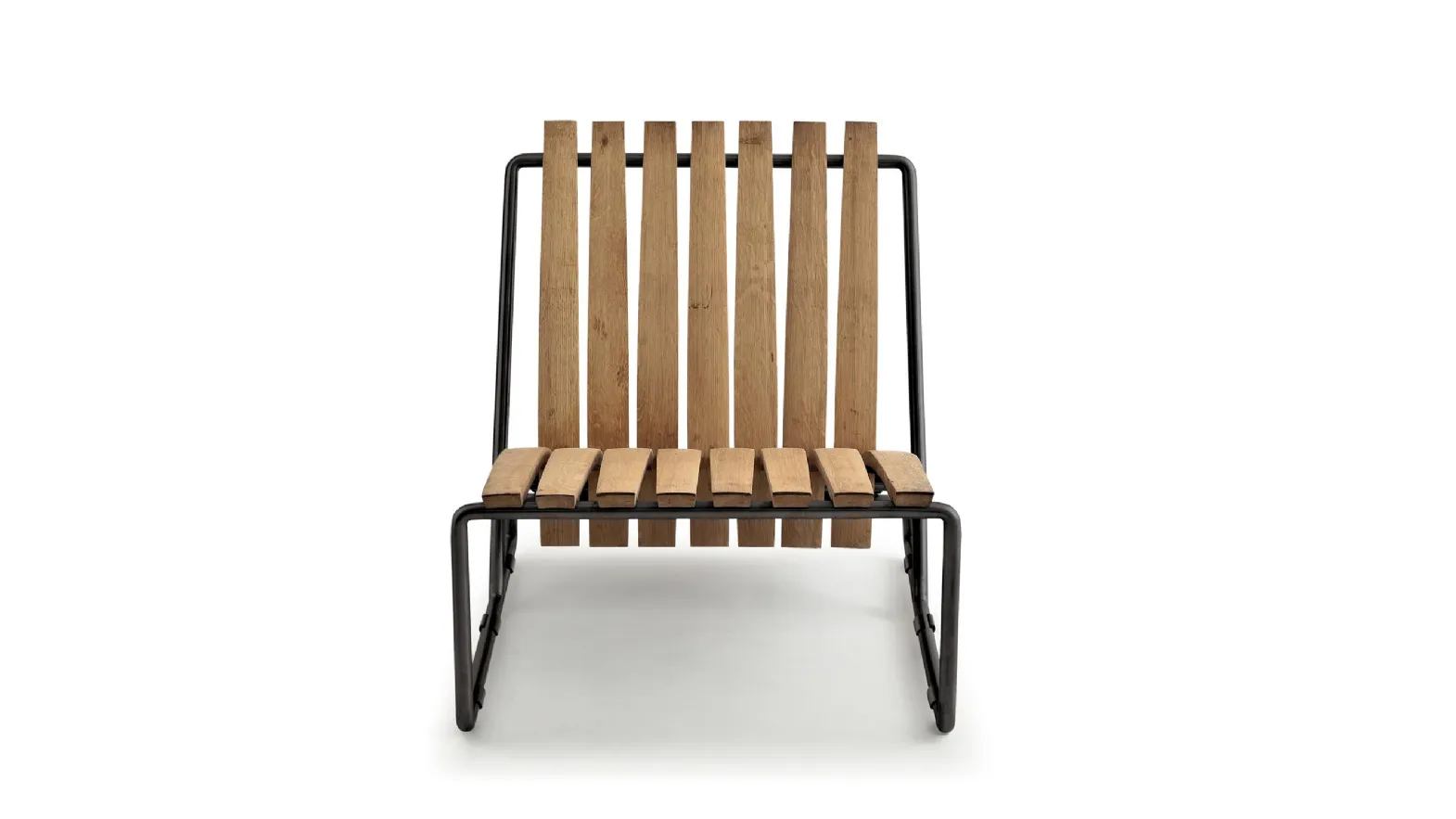 Poltroncina Sardinia in legno di Barrique di Riva1920