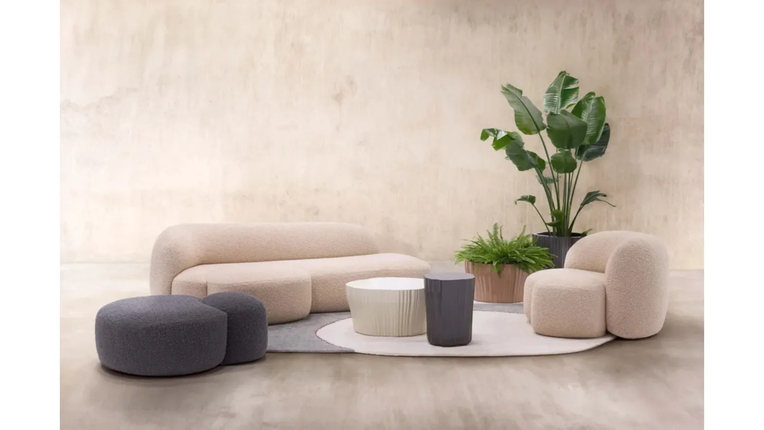Salotto di design Aaland di Kartell