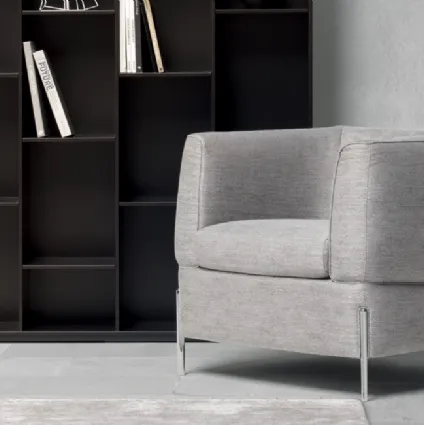 Poltrona lineare Anteprima di Natuzzi