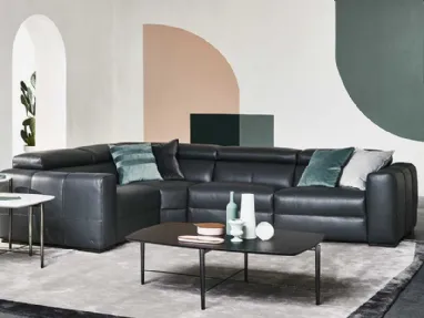 Divano ad angolo Balance di Natuzzi
