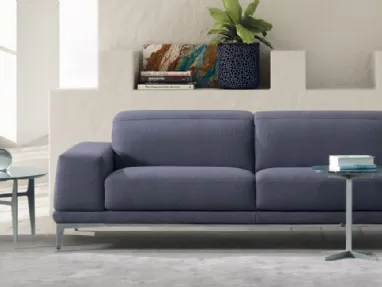 Divano lineare Borghese di Natuzzi