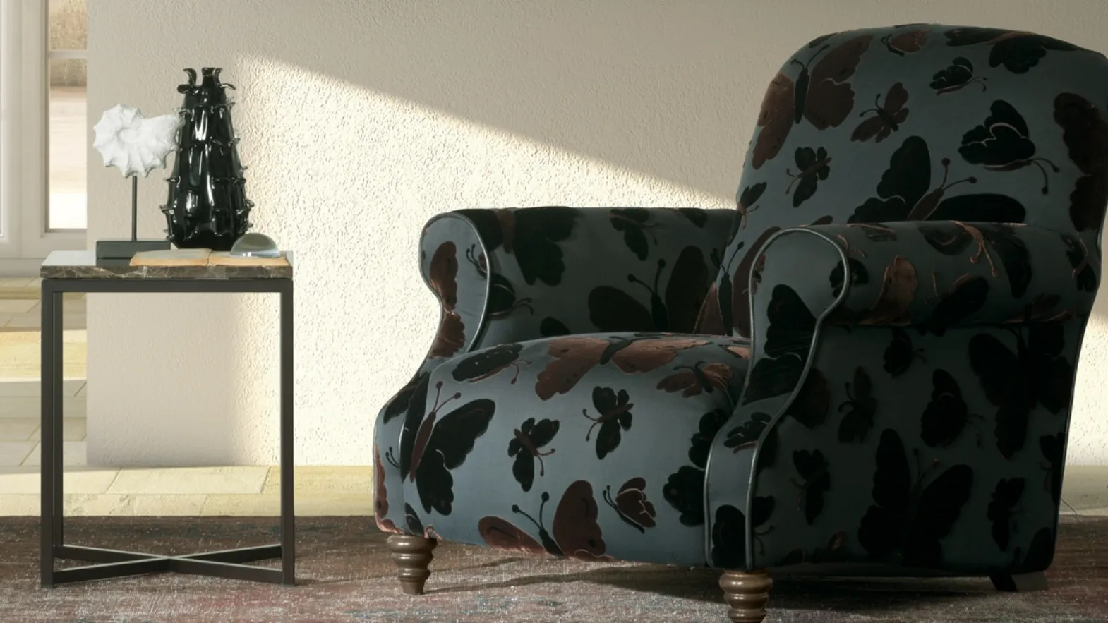 Poltrona relax Butterfly di Natuzzi