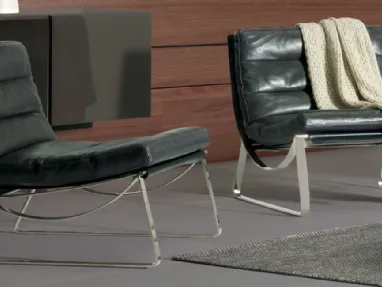 Poltrona moderna Cammeo di Natuzzi