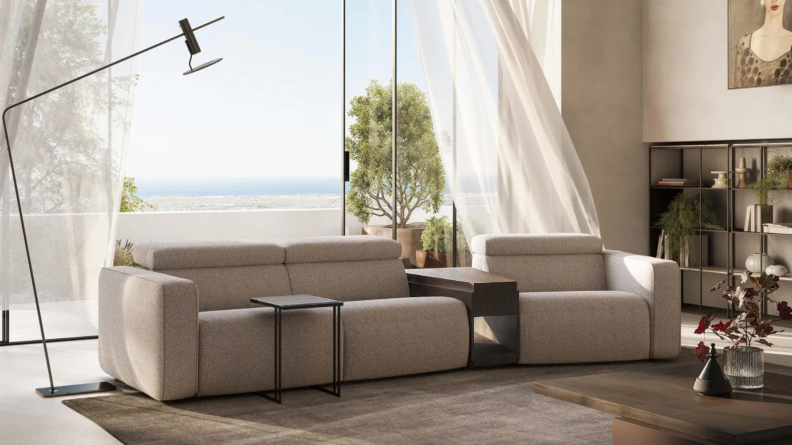 Divano Relax Domus di Natuzzi