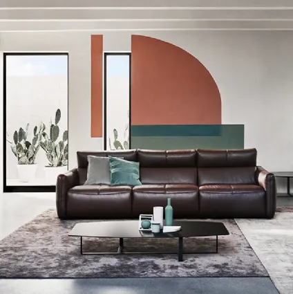 Divano lineare Galaxy di Natuzzi