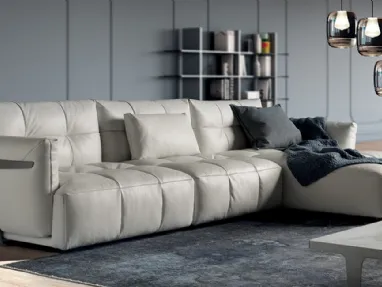 Divano con pensiola Herman di Natuzzi