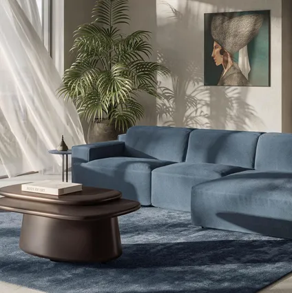 Divano con penisola Iago di Natuzzi