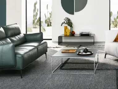 Divano lineare Mentore di Natuzzi