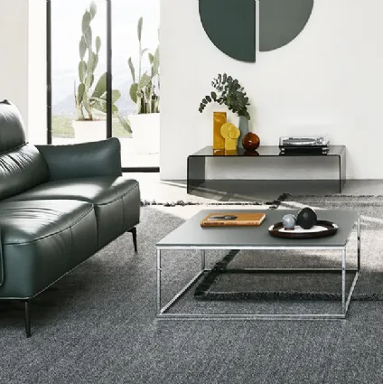 Divano lineare Mentore di Natuzzi